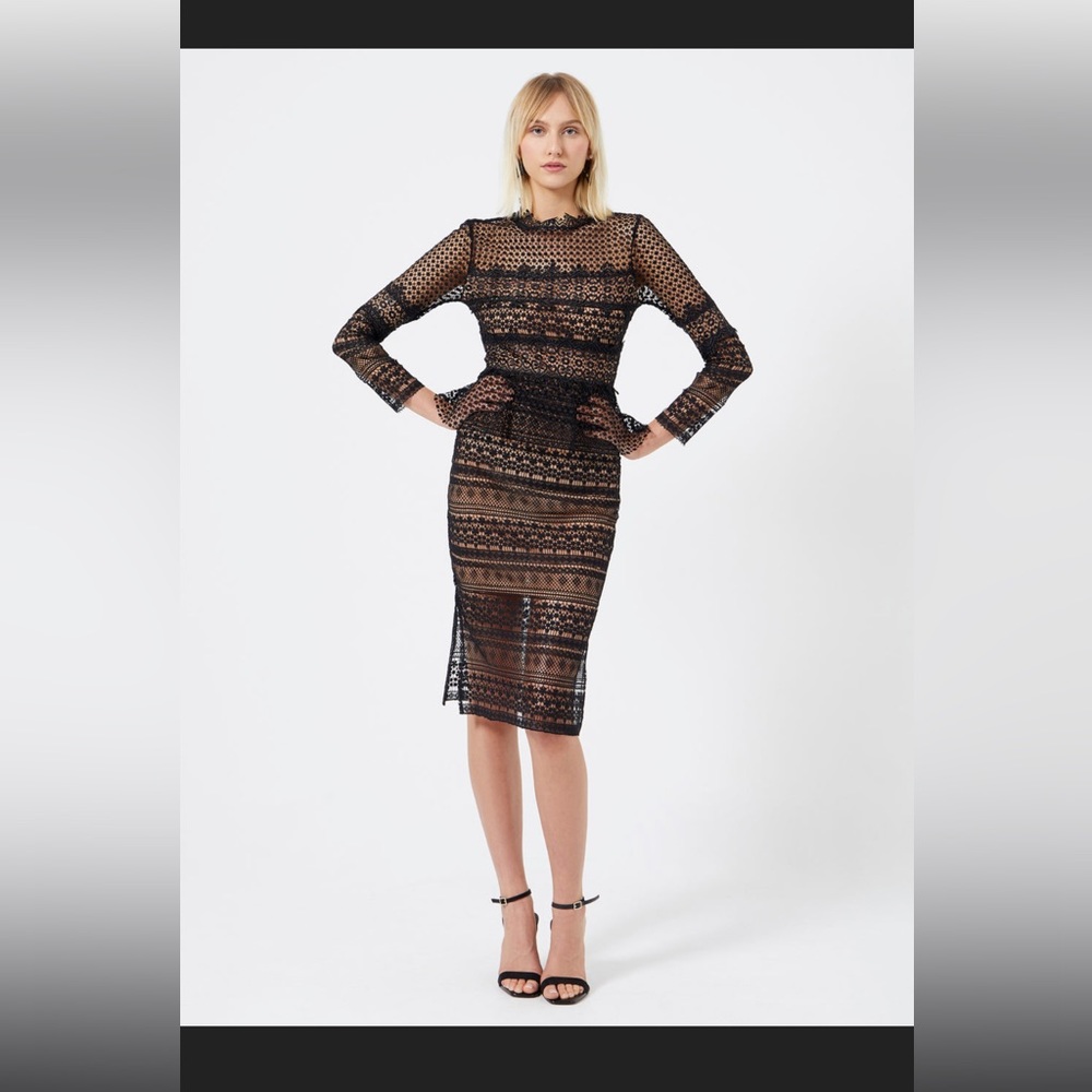 French Connection Lace Petra dress